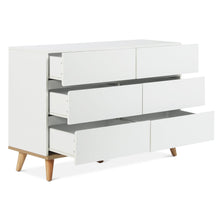 Load image into Gallery viewer, Hudson 6 Drawers Lowboy - White