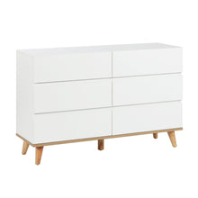 Load image into Gallery viewer, Hudson 6 Drawers Lowboy - White
