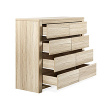 Load image into Gallery viewer, r_22900_borneo_8_drawers_lowboy_-_oak_5_f4939d81-ff2b-4714-a998-0a133a5a9ce7