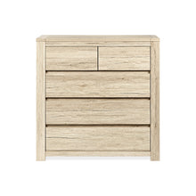 Load image into Gallery viewer, r_22898_borneo_5_drawers_tallboy_-_oak_4_8491ef1f-3f90-4e94-aadf-a83ed8042f9b