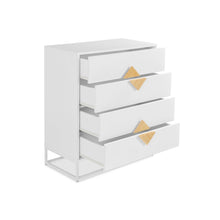 Load image into Gallery viewer, r_22784_alaska_wooden_tallboy_4_drawers_-_white_4_d0c700d4-f866-4d8c-b1e6-a49f088e02a9
