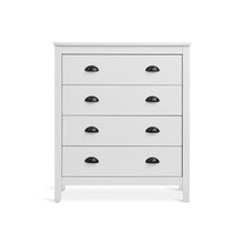 Load image into Gallery viewer, r_22689_congo_4_drawers_tallboy_-_white_4_d76625a6-f388-48d8-8eac-5335ba4f5982