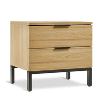 Load image into Gallery viewer, Ocala Wooden Bedside Table - Oak