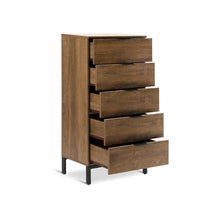 Load image into Gallery viewer, r_22130_ocala_tallboy_5_drawer_chest_dresser_walnut_3
