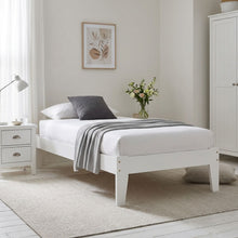 Load image into Gallery viewer, 21473-meri-single-wooden-bed-frame-white-2602024
