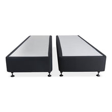 Load image into Gallery viewer, Charles Fabric King Split Bed Base 4 Drawers - Black