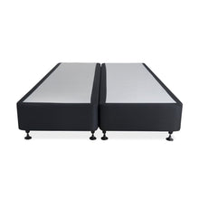 Load image into Gallery viewer, Charles Fabric Super King Split Bed Base 4 Drawers - Black