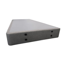 Load image into Gallery viewer, Vinson Fabric Single Bed Base - Grey