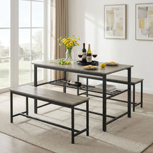 Load image into Gallery viewer, Merren 3 Piece Dining Set - Grey Oak