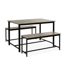 Load image into Gallery viewer, Merren 3 Piece Dining Set - Grey Oak