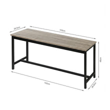 Load image into Gallery viewer, Merren 3 Piece Dining Set - Grey Oak