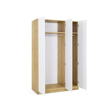 Load image into Gallery viewer, Makalu Wardrobe 3 Door Storage Shelves - Oak