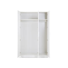 Load image into Gallery viewer, Makalu Wardrobe 3 Door Storage Shelves - White