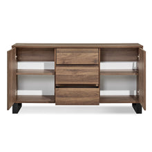 Load image into Gallery viewer, r_22116_frohna_sideboard_buffet_table_with_3_drawers_-_walnut_6_1a179599-796f-40ec-9863-618c49619f9c