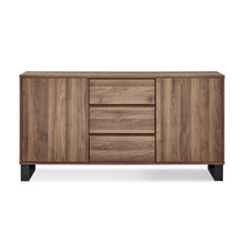 Load image into Gallery viewer, r_22116_frohna_sideboard_buffet_table_with_3_drawers_-_walnut_4_d19e0e41-7470-43ed-92e3-aa926ccf84c4