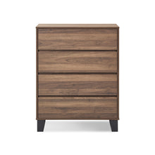 Load image into Gallery viewer, r_22118_frohna_tallboy_4_drawer_chest_dresser_-_walnut__3_1888e4e3-bd7b-4f13-82fc-3d65a0fd4ca4