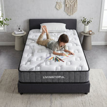 Load image into Gallery viewer, LivingTopia Hybrid Classic Single Mattress (0.080m - 18.1kg)
