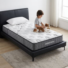 Load image into Gallery viewer, LivingTopia Hybrid Classic Single Mattress (0.080m - 18.1kg)
