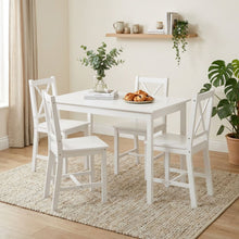 Load image into Gallery viewer, 23114-chloe-5-piece-dining-set-white-2602101