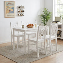 Load image into Gallery viewer, 23114-chloe-5-piece-dining-set-white-2602106