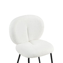 Load image into Gallery viewer, Griffin Boucle Dining Chair - Set of 2 - White
