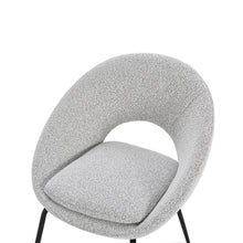 Load image into Gallery viewer, Nimue Fabric Dining Chair - Set of 2 - Greyish White