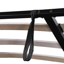 Load image into Gallery viewer, Purova PU Queen Gas Lift Bed Frame – Black