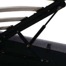 Load image into Gallery viewer, Geova Queen Gas Lift Bed Frame - Dark Grey