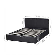 Load image into Gallery viewer, Panelux Queen Gas Lift Bed Frame - Black