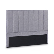 Load image into Gallery viewer, Linesta Queen Upholstered Headboard - Light Grey