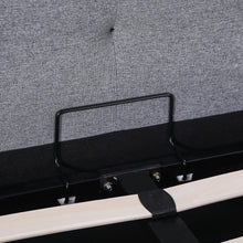 Load image into Gallery viewer, Abigail Double Gas Lift Bed Frame - Grey