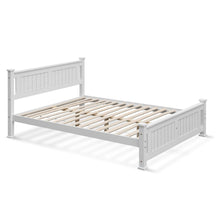 Load image into Gallery viewer, new_22617_davraz_queen_wooden_bed_frame_-_white-1_150154d6-584a-463f-8866-eb1bf599b43c