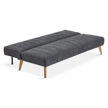 Load image into Gallery viewer, Homer 3 Seater Sofa Bed - Dark Grey