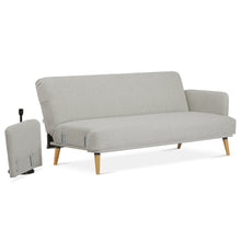 Load image into Gallery viewer, Silverton 3 Seater Sofa Bed - Light Grey