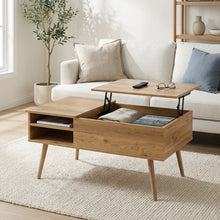 Load image into Gallery viewer, Lodge Lift Top Coffee Table - Oak