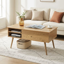 Load image into Gallery viewer, Lodge Lift Top Coffee Table - Oak