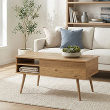 Load image into Gallery viewer, Lodge Lift Top Coffee Table - Oak