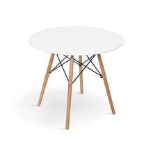 Load image into Gallery viewer, Cena Dining Table Round 90 x 76 cm - White