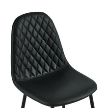 Load image into Gallery viewer, Varo PU Dining Chair - Set of 4 - Black