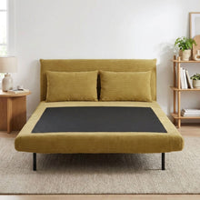 Load image into Gallery viewer, Hastings 2 Seater Fold-Out Sofa Bed - Yellow
