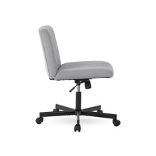 Load image into Gallery viewer, Lukas Cross Legged Office Chair - Light Grey