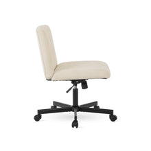 Load image into Gallery viewer, Lukas Cross Legged Office Chair - Beige