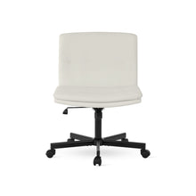 Load image into Gallery viewer, Malakai Cross Legged Office Chair - White