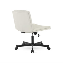 Load image into Gallery viewer, Malakai Cross Legged Office Chair - White