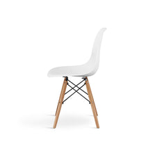 Load image into Gallery viewer, Maya Dining Chair Eiffel Tower Replica - Set of 4 - White