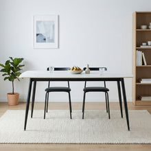Load image into Gallery viewer, Adley Matt Ceramic Dining Table 160 x 80cm - White