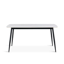 Load image into Gallery viewer, Adley Matt Ceramic Dining Table 160 x 80cm - White