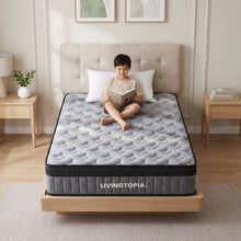 Load image into Gallery viewer, LivingTopia Hybrid Plus Single Mattress