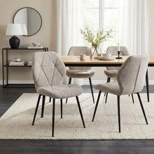 Load image into Gallery viewer, Nori Fabric Dining Chair - Set Of 4 - Light Brown