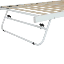 Load image into Gallery viewer, Hartz Single Pull Out Bed Frame - White